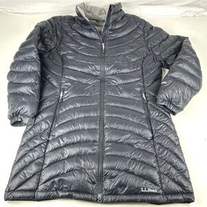 L.L. Bean Gray Puffer Coat